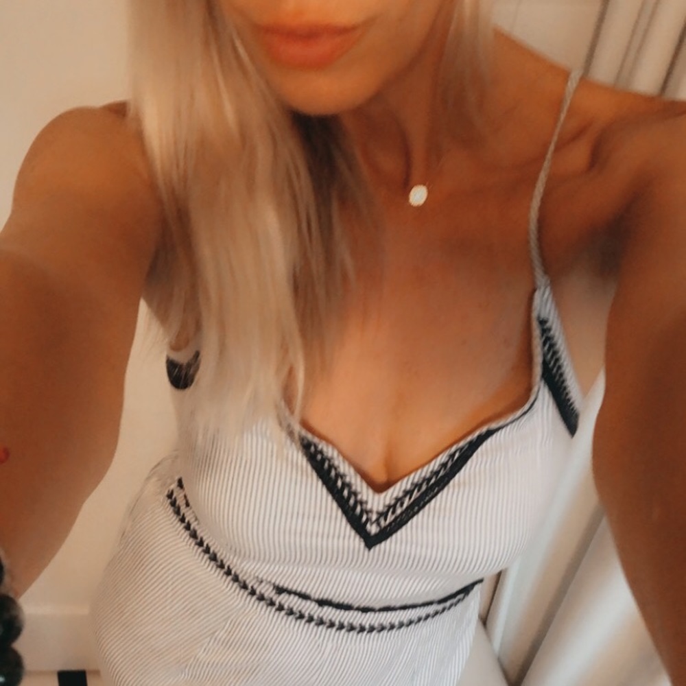 Seersucker jumpsuit